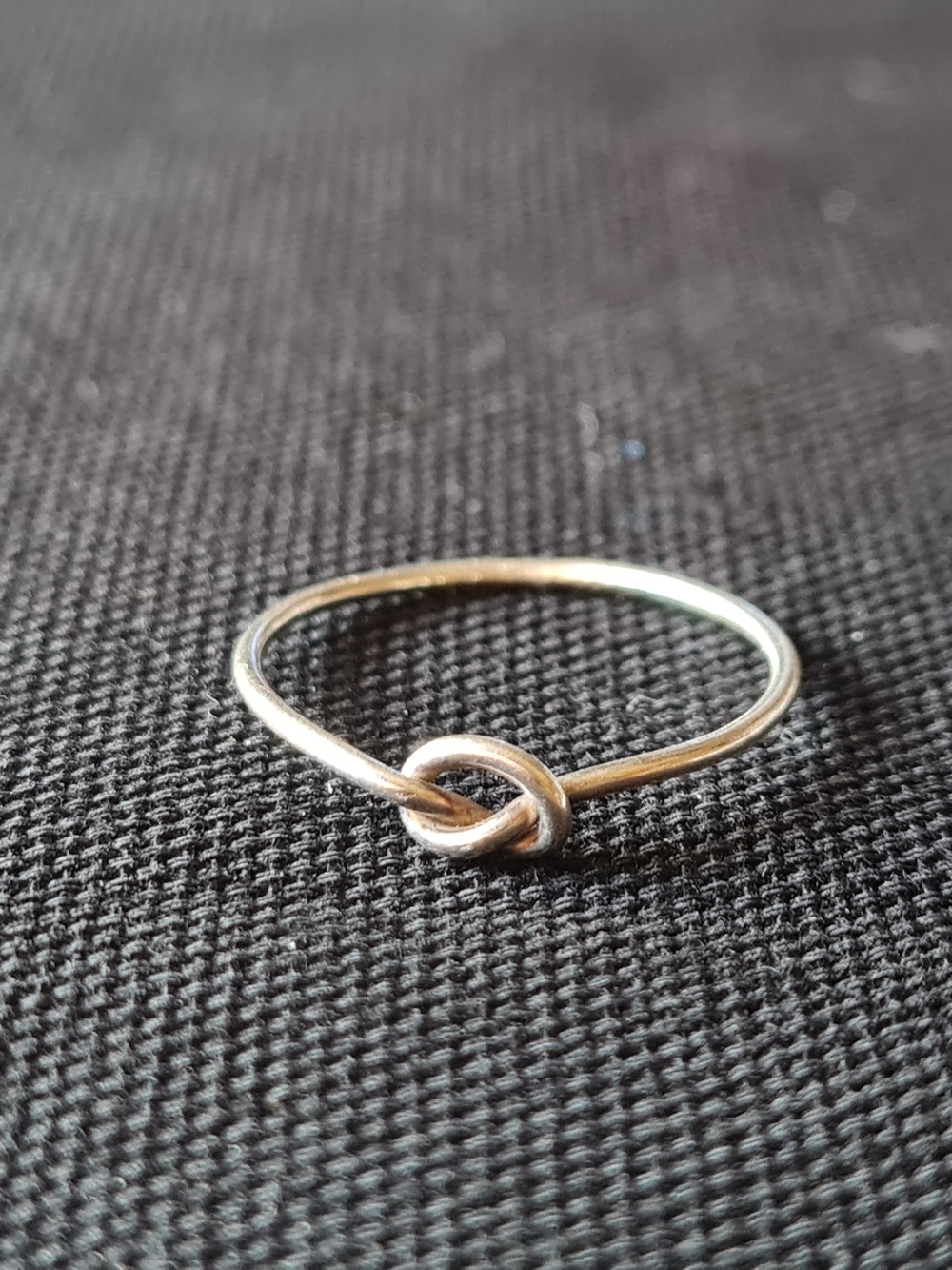 Silver Geometric Stackable Ring Set - Picture 7 of 12